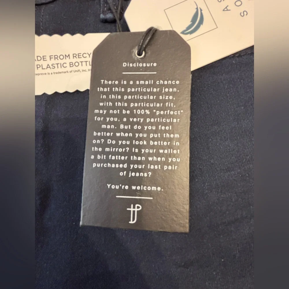 NWT The Perfect Jean slim fit men’s 34x34 - Picture 6 of 12